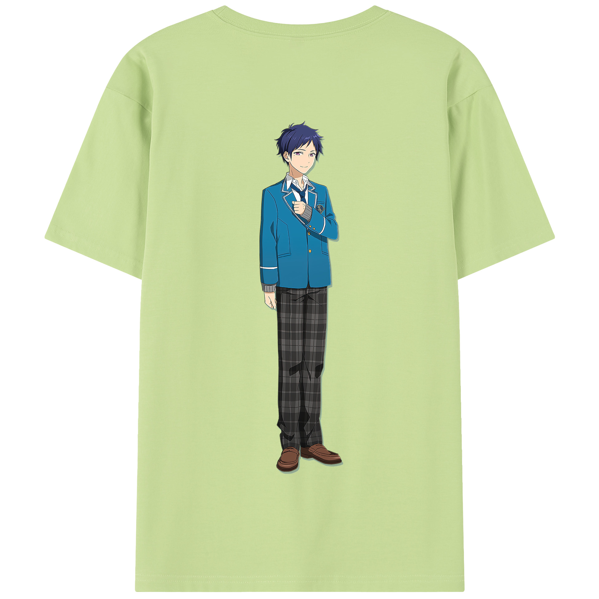 （画像用） あんさんぶるスターズ! Ensemble Stars 綿100％半袖Tシャツ（背面プリント）